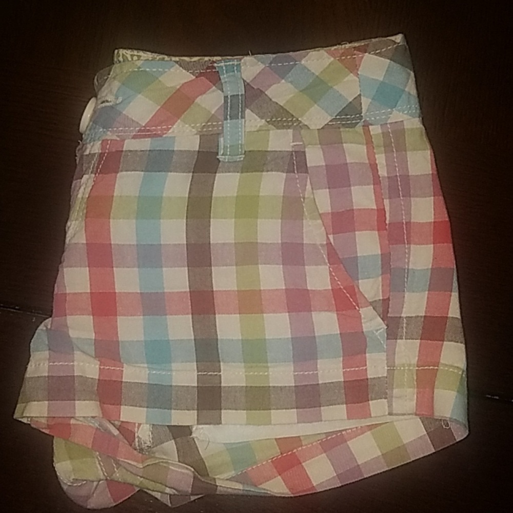 Womens Plaid Shorts